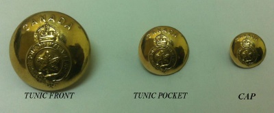 Canadian Brass General Service Buttons