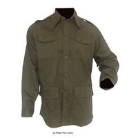 UK WWII pattern Aertex Bush Jacket (Jungle green)