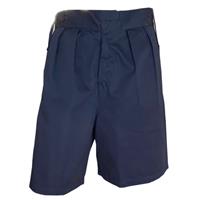 British Officer Style Blue Drill Shorts
