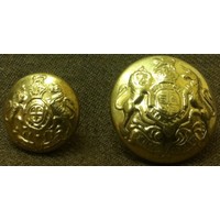 General Service Buttons, Brass, King's Crown