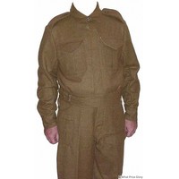 UK P-37 Battledress Jackets and Both Trousers (Package)