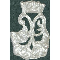 UK Argyll Sutherland Highlanders Silver Sporran Badge