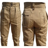 UK Australian Pattern WWII Khaki Drill Trousers